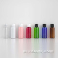 50ml flip cap PET plastic shampoo bottle